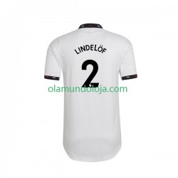 Camisola Manchester United Victor Lindelof 2 Homem Equipamento Segundo 2022-2023 Manga Curta